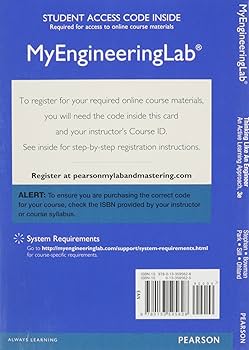 Amazon.com: MyLab Engineering with Pearson eText - Access